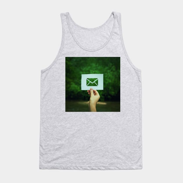 holding message icon Tank Top by 1STunningArt